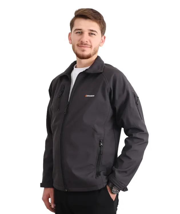 Erkek Softshell Ceket Antrasit-ANTRASIT-En-5